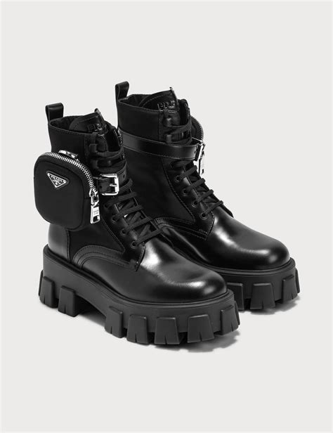 prada chuncky boots|Prada.